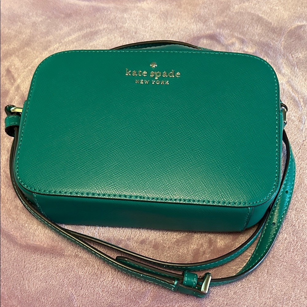Kate Spade Green Harper Crossbody Bag